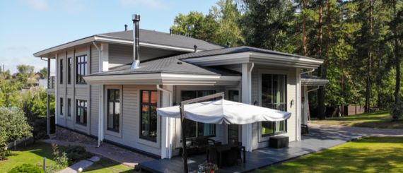 Дом из клееного бруса Красноозерский район