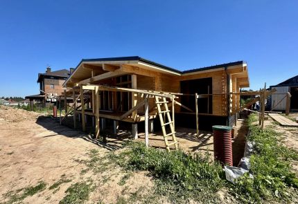 Дом из клееного бруса в Подмосковье, 3