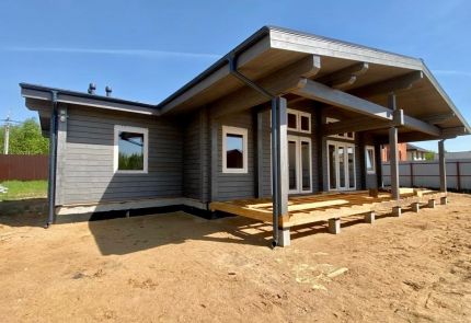 Дом из клееного бруса в Дубне