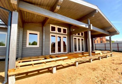 Дом из клееного бруса в Дубне, 2