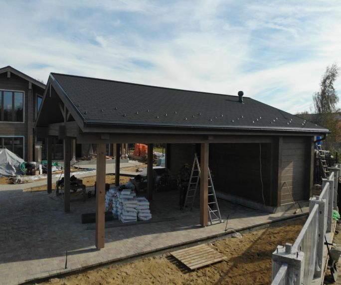 Дом с бассейном в Московской области