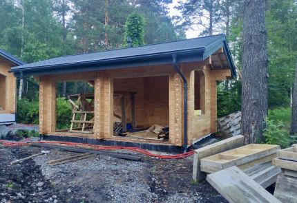 Загородный комплекс из клееного бруса в Кемеровской области, 4