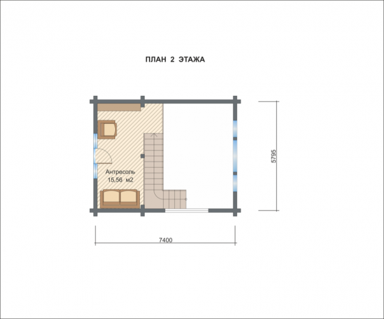 Базовые планировки Баня из клееного бруса Раума 2