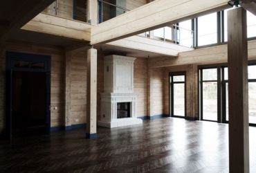 Материалы для внутренней отделки дома из клееного бруса