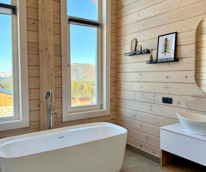 Дом из клееного бруса в Республике Алтай