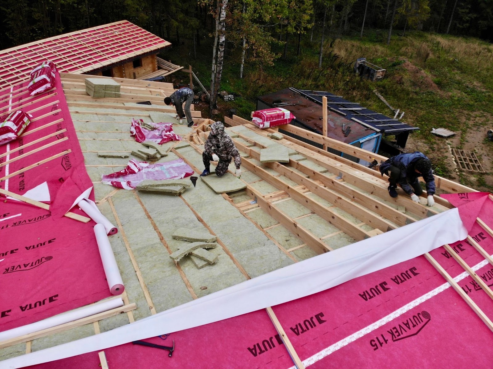 Изоляция крыши