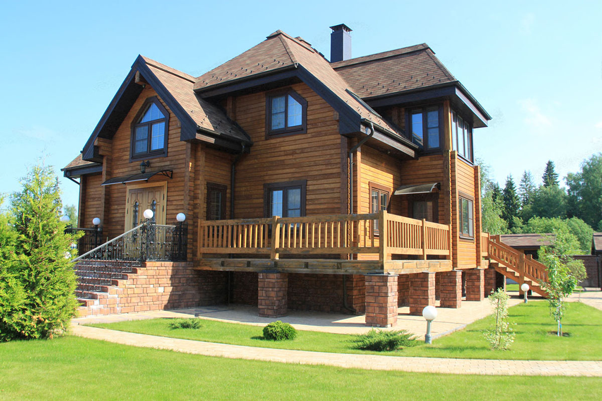 дом из клееного бруса