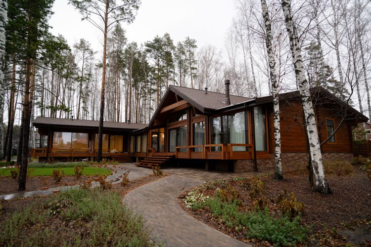 Строительство домов из клееного бруса