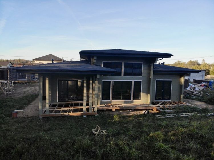 Возведение дома